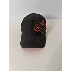 MMA Elite Hat Adult Black Embroidered Cross Baseball Cap Fitted Sports One Size